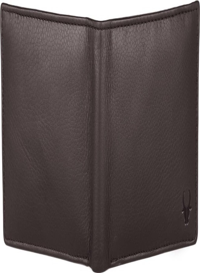 WildHorn Wallet for Men Leather Original, Mens Wallet, Leather Wallets for Men Stylish, Bi-Fold Wallets for Man, 9 Card Slots, Secret Card Slots, Coin Pocket, Gift for Mens (Brown) - Image 3